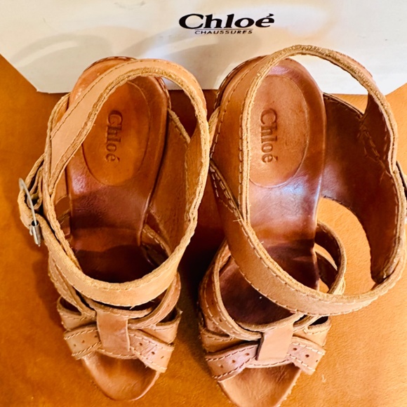 Chloe platform sandals - Picture 4 of 8
